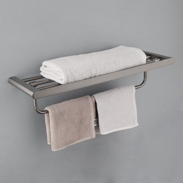 Handdoekrek gun metal 0