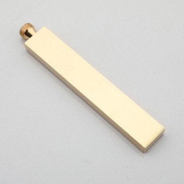 Handdouche goudkleurige badkraan mengkraan