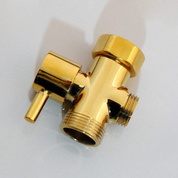 Handdouche kraantje goud