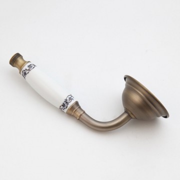 Handdouche landelijke bronskleurig