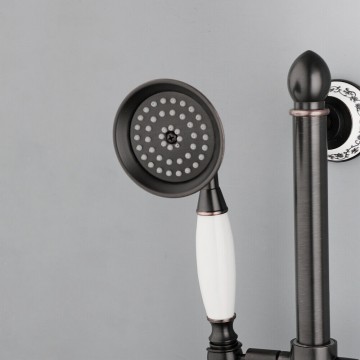 Handdouche olie bronzen glijstang