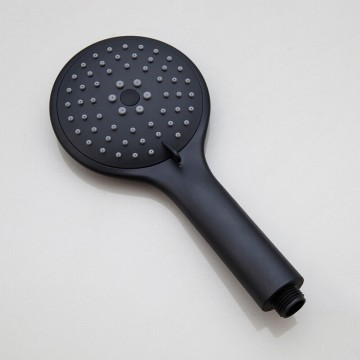 Handdouche zwarte thermostatische badkraan