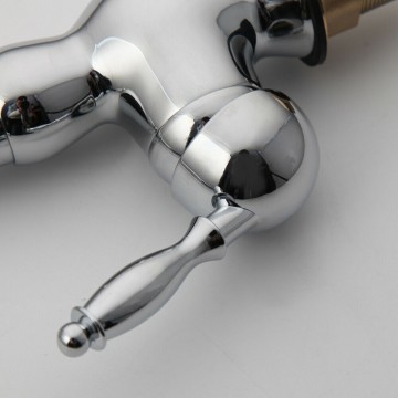 Hendel chroom mengkraan met draaibare hals