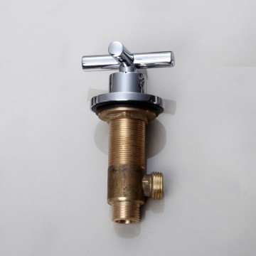 Hendel chroom opbouw kraan