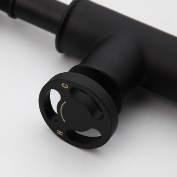 Hendel industriele zwarte mengkraan