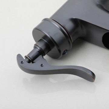 Hendel olie brons wastafelkraan watervalkraan