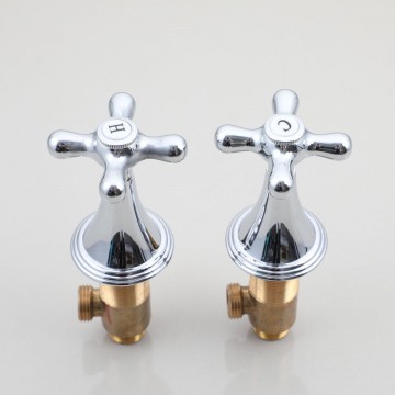 Hendels 3 delige chroom mengkraan