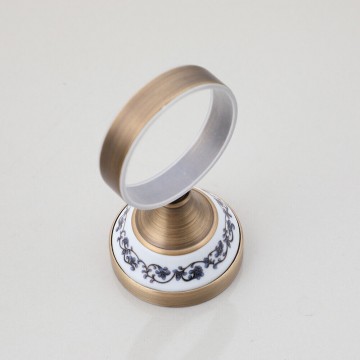 Houder bronskleurige bekerhouder