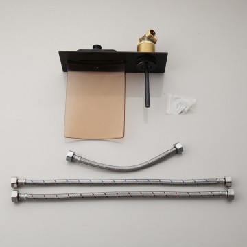 kraan met gehard glazen uitloop