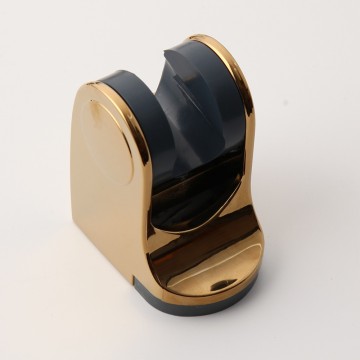 goudkleurige handdouche houder