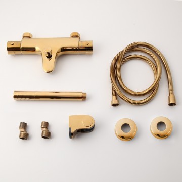 complete set gouden badkraan