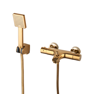 set gouden bad-kraan