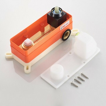 Inbouw gedeelte met waterpas