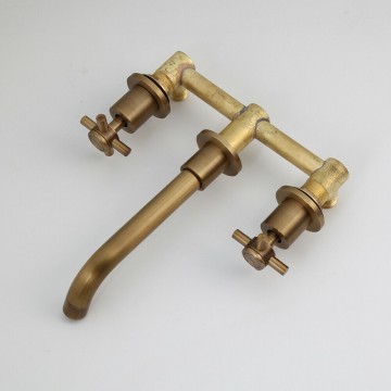 Inbouw kraan brons 0