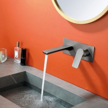 Inbouw mengkraan gunmetal