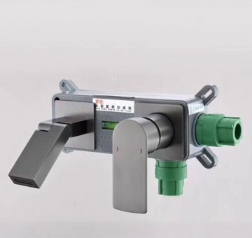 Inbouwunit gun metal inbouwkraan