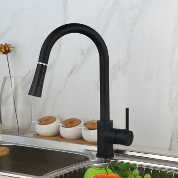 Keuken kraan zwart model