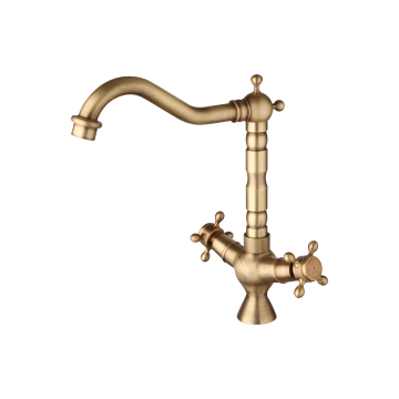 Keukenkraan bronskleurig