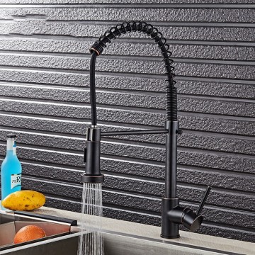 Keukenkraan olie brons