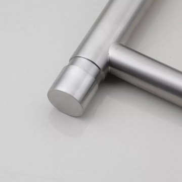 Knop geborsteld nikkel zelfsluitende kraan