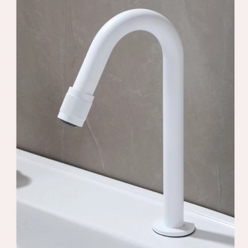 Koud water kraan fonteinkraan wit