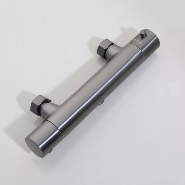 Kraan gun metal douchekraan