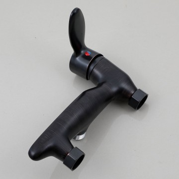 Kraanlijf olie bronzen regendouche