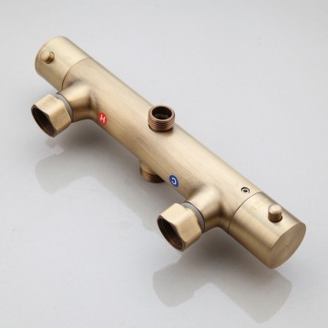 Kraanlijf thermostatisch bronskleurig 0