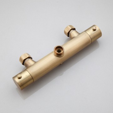 Kraanlijf thermostatisch bronskleurig b570