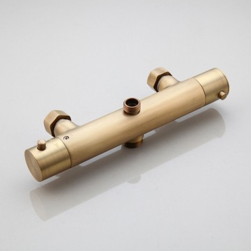 Kraanlijf thermostatisch bronskleurig