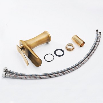 Landelijke badkamer kraan