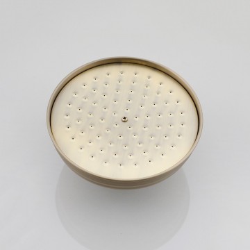 Landelijke bronskleurige douchekop regendouche 1