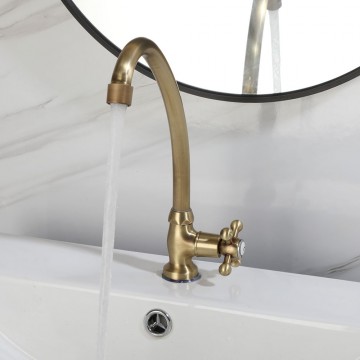 Landelijke bronskleurige koud water kraan 13