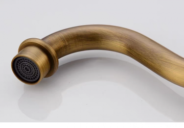 Landelijke bronskleurige mengkraan keukenkraan 2