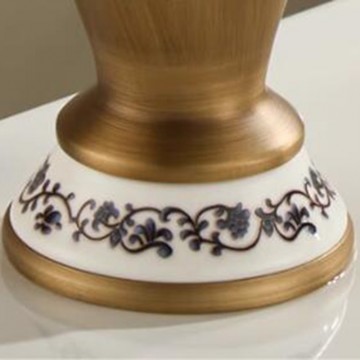 Landelijke bronskleurige mengkraan wastafelkraan 6