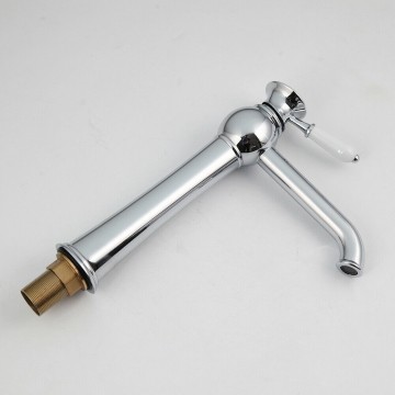 Landelijke c36 chroom wastafelkraan