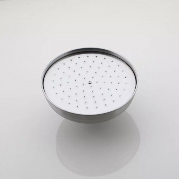 Landelijke geborsteld nikkel opbouw regendouche 3