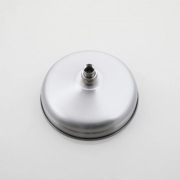 Landelijke geborsteld nikkel opbouw regendouche 4