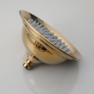 Landelijke goudkleurige opbouw regendouche 9