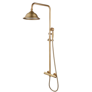 Landelijke thermostatische opbouw set