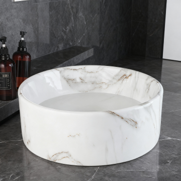 Malvizza opbouw waskom rond keramiek 4