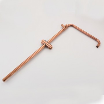 Malvizza roze gouden opbouw luxe regendouche 11