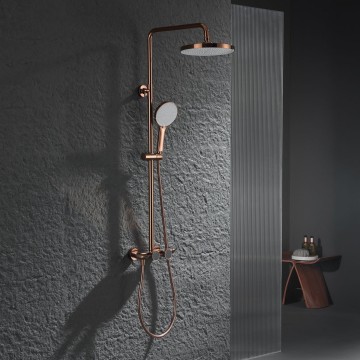 Malvizza roze gouden opbouw luxe regendouche 13