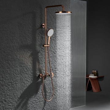 Malvizza roze gouden opbouw luxe regendouche 15