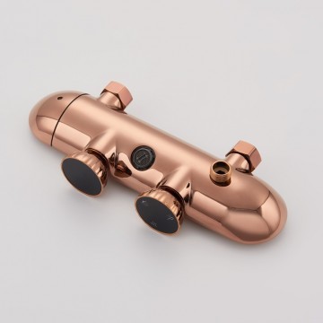 Malvizza roze gouden opbouw luxe regendouche 8