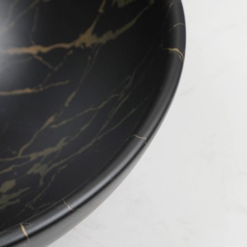 Malvizza waskom zwart goud