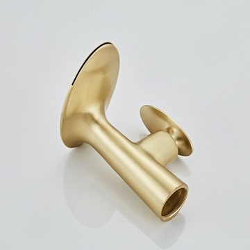 Mat gouden wastafelkraan 0