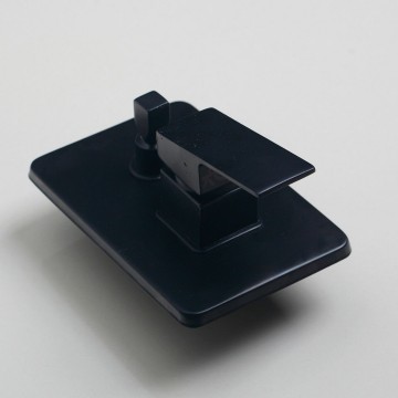 Mat zwart bedieningspaneel inbouw