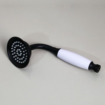 Mat zwarte handdouche