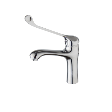 Meng kraan chroom elleboog